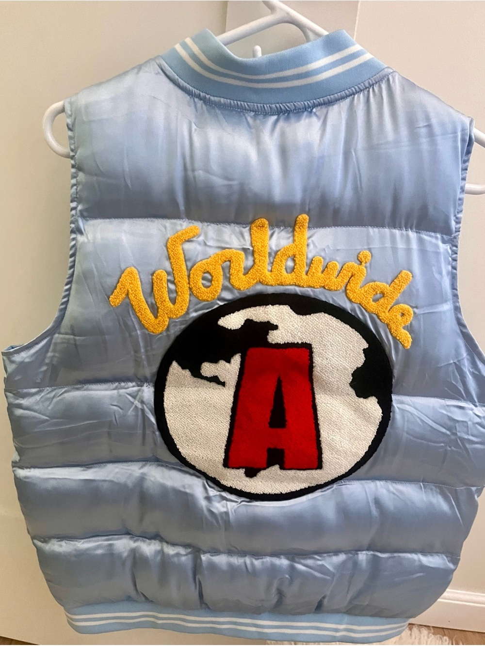 Advisry Board Crystals         
Embroidered Puffer Vest